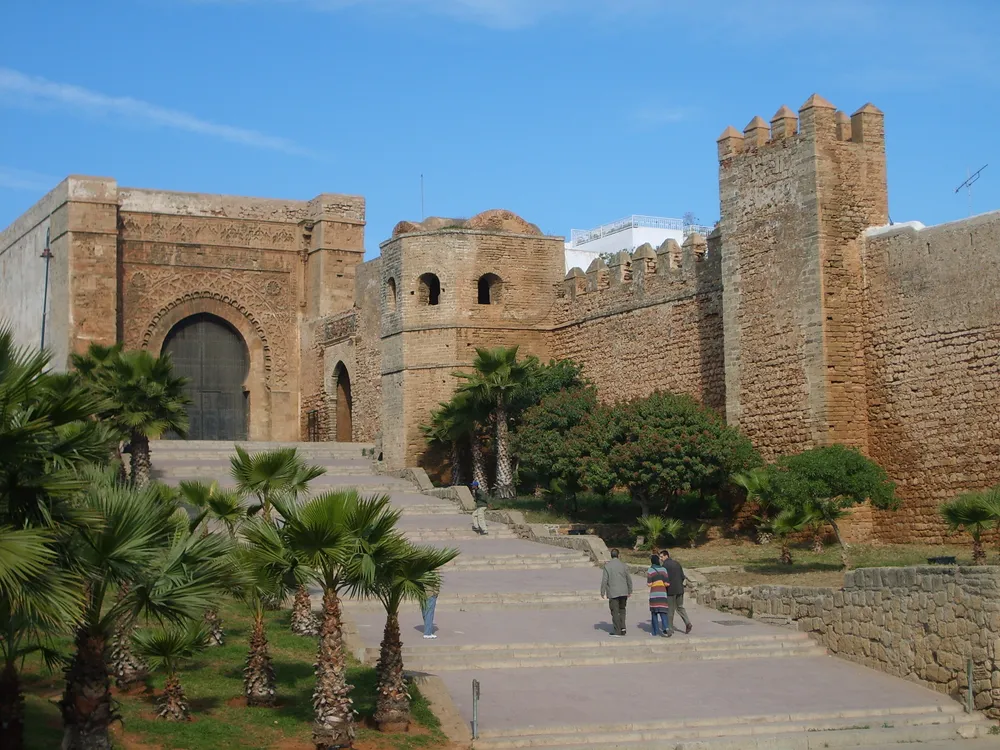 Exterior walls of the Kasbah of the Oudaias, Rabat